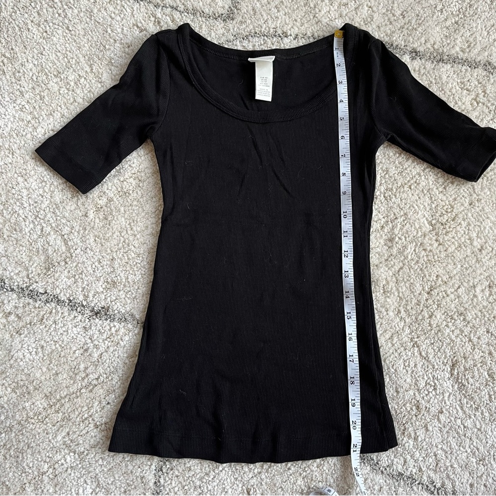 H&M Ribbed T-Shirt - Picture 5 of 8